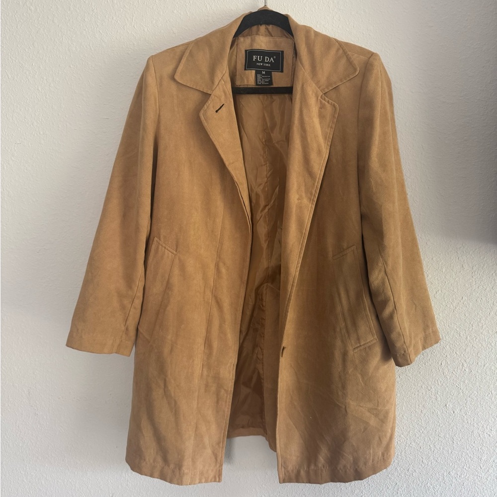 Women's Tan Trench Coat